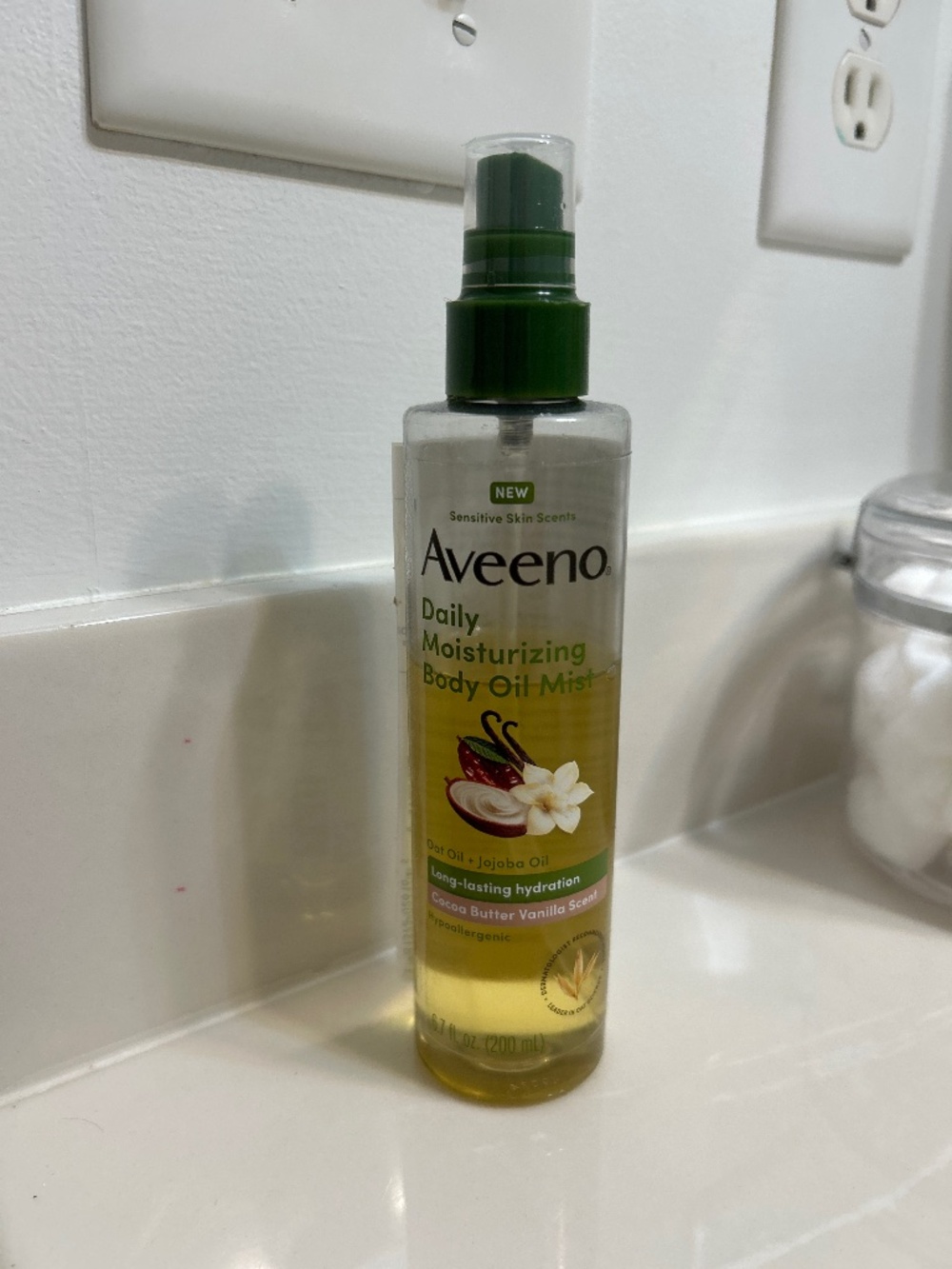 Aveeno body oil
